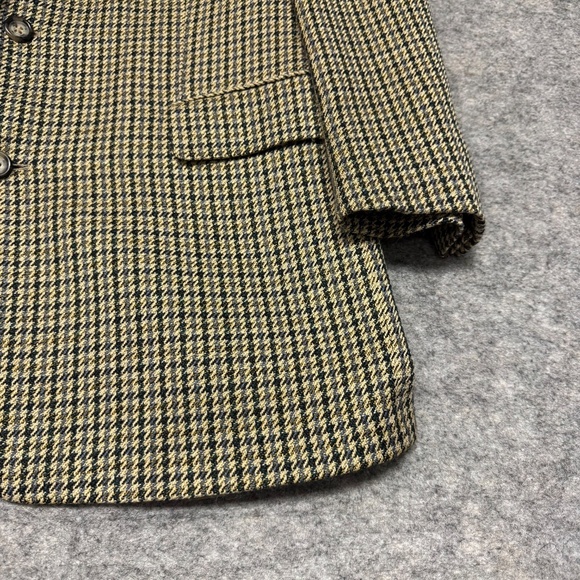 Linea Ardizzone Men’s Blazer Houndstooth Wool Cashmere Blend Made in Germany - Picture 12 of 13